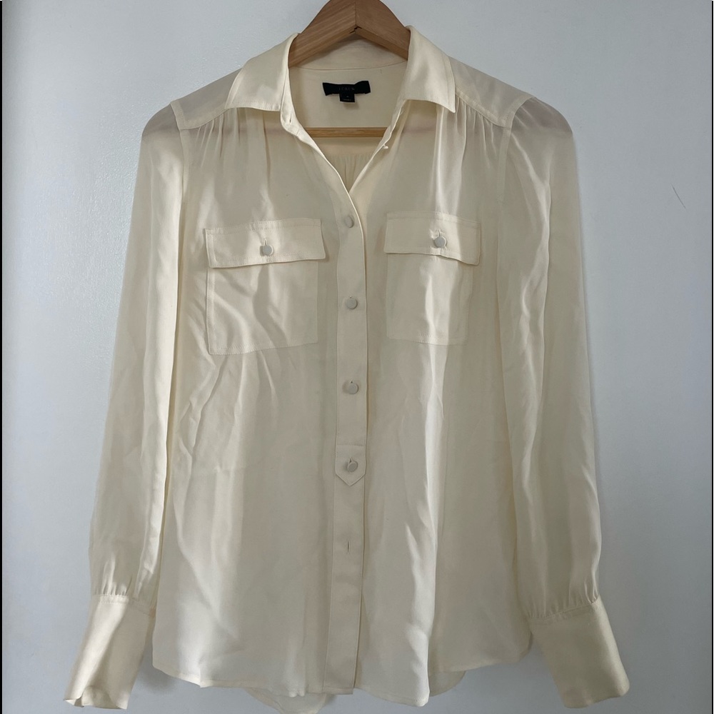 J Crew Women’s Silk Top